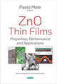 Book cover of: ZnO Thin Films. By: Paolo Mele