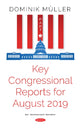 Book cover of: Key Congressional Reports for August 2019. By: Dominik Müller