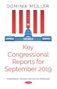Book cover of: Key Congressional Reports for September 2019. By: Dominik Müller