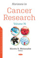 Book cover of: Horizons in Cancer Research. By: Hiroto S. Watanabe