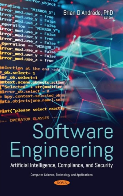 Book cover of: Software Engineering. By: Brian D'Andrade