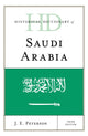 Book cover of: Historical Dictionary of Saudi Arabia. By: J. E. Peterson