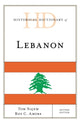 Book cover of: Historical Dictionary of Lebanon. By: Tom Najem