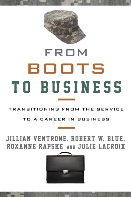 Book cover of: From Boots to Business. By: Blue Rapske VENTRONE