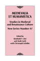 Book cover of: Medievalia et Humanistica, No. 47. By: Reinhold F. Glei