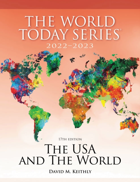 Book cover of: USA and The World 2022–2023. By: David M. Keithly
