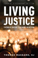 Book cover of: Living Justice. By: Massaro, SJ, Thomas