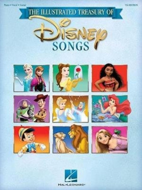 Book cover of: DISNEY SONGS ILLUSTRATED TREASURY