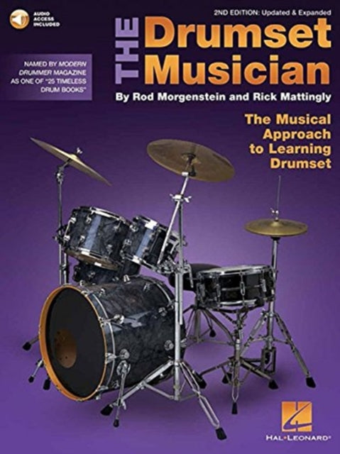 Book cover of: Drumset Musician - 2nd Edition. By: Rick Mattingly