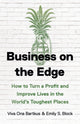 Book cover of: Business on the Edge. By: Viva Ona Bartkus