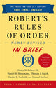 Book cover of: Robert's Rules of Order Newly Revised In Brief, 3rd edition. By: Henry M., III Robert