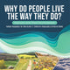Book cover of: Why Do People Live The Way They Do? Humans and Their Environment Human Geography for Kids Grade 3 Children's Geography & Cultures Books. By: Baby Professor