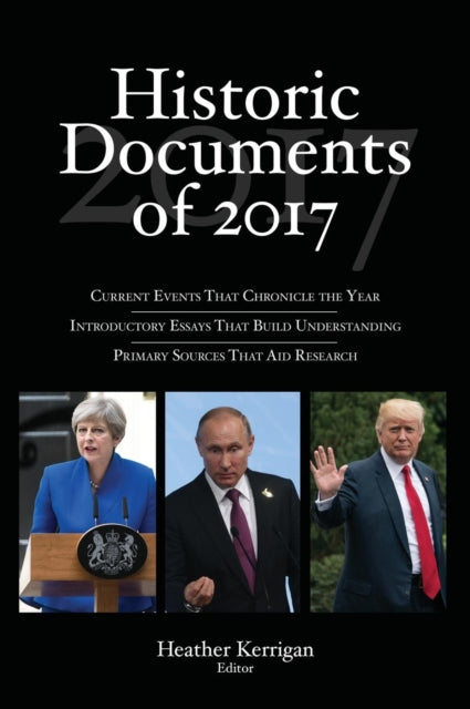 Book cover of: Historic Documents of 2017. By: Heather Kerrigan
