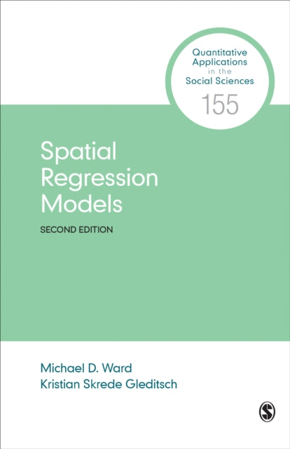 Book cover of: Spatial Regression Models. By: Michael D. Ward