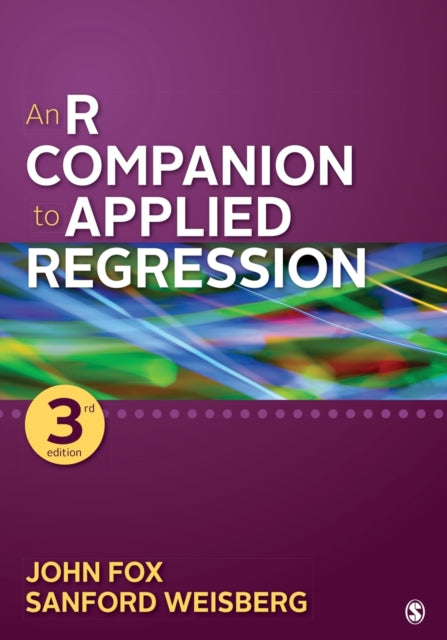 Book cover of: R Companion to Applied Regression. By: Dr. John David Fox Jr.