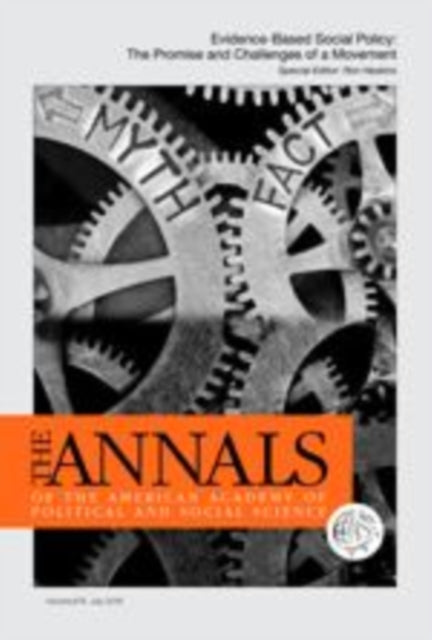 Book cover of: ANNALS of the American Academy of Political and Social Science. By: Ron haskins