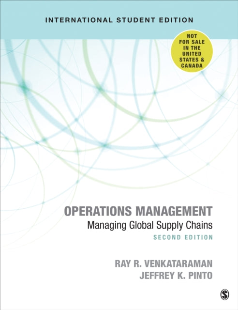 Book cover of: Operations Management - International Student Edition. By: Ray R. Venkataraman
