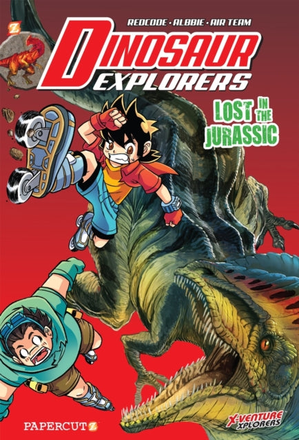 Book cover of: Dinosaur Explorers Vol. 5. By: REDCODE