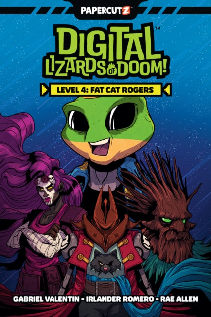 Book cover of: Digital Lizards of Doom Vol. 4. By: Gabriel Valentin