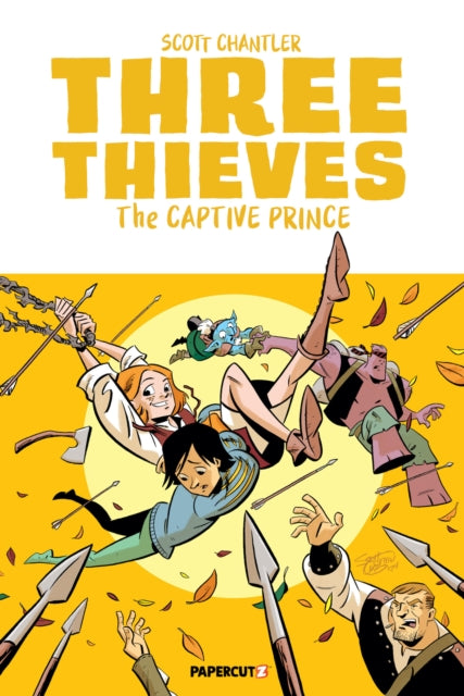 Book cover of: Three Thieves Vol. 3. By: Scott Chantler