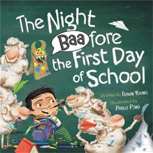 Book cover of: The Night Baafore the First Day of School. By: Dawn Young