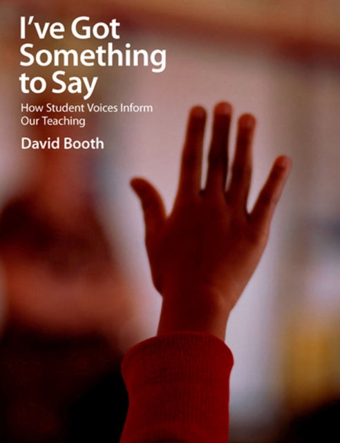 Book cover of: I've Got Something to Say. By: David Booth