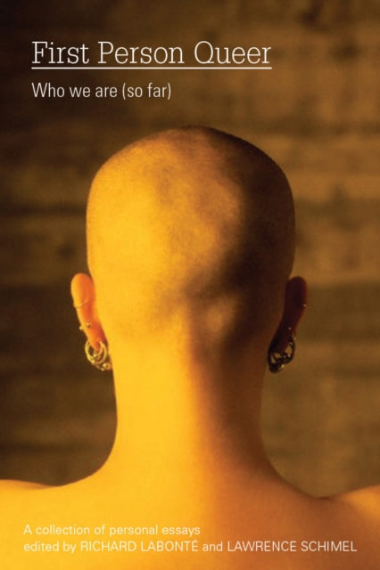Book cover of: First Person Queer