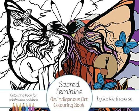 Book cover of: Sacred Feminine. By: Jackie Traverse