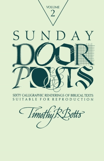 Book cover of: Sunday Door Posts II. By: Timothy R. Botts