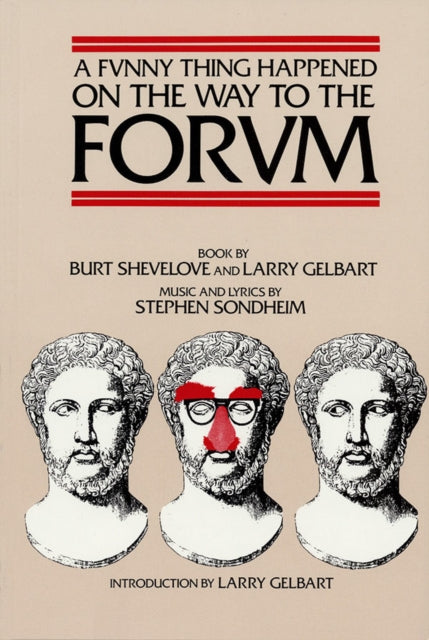 Book cover of: Funny Thing Happened on the Way to the Forum Libretto. By: Stephen Sondheim