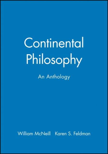 Book cover of: Continental Philosophy. By: Karen S. Feldman