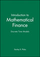 Book cover of: Introduction to Mathematical Finance