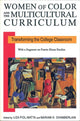 Book cover of: Women of Color and the Multicultural Curriculum