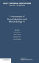 Book cover of: Fundamentals of Nanoindentation and Nanotribology IV: Volume 1049. By: Eric Le Bourhis