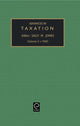 Book cover of: Advances in Taxation. By: Sally M. Jones