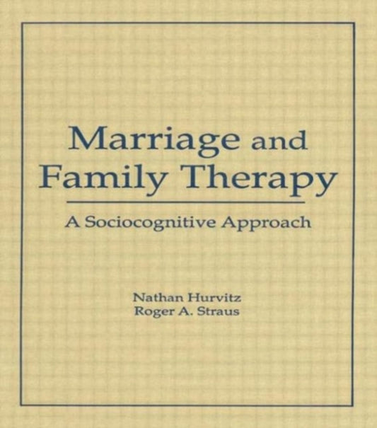 Book cover of: Marriage and Family Therapy