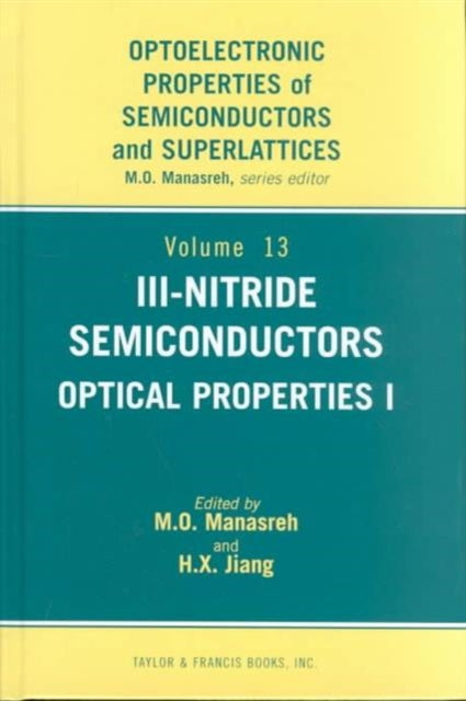 Book cover of: III-Nitride Semiconductors. By: Hongxing Jiang