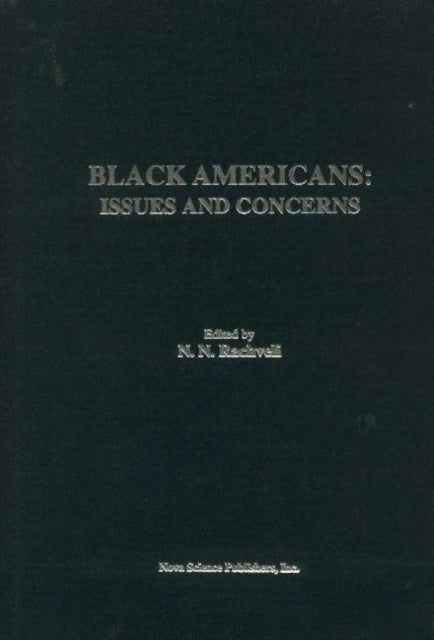 Book cover of: Black Americans. By: N. N. Rachveli