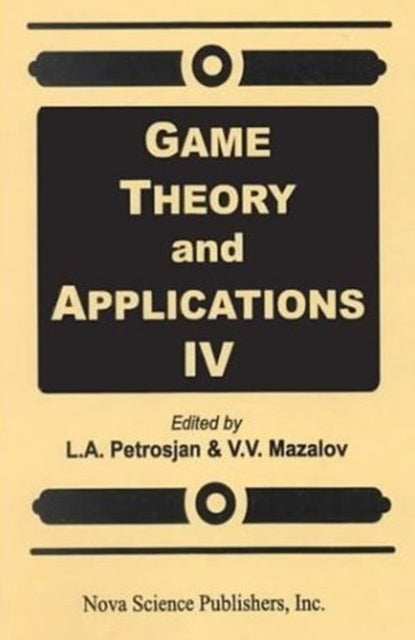 Book cover of: Game Theory & Applications