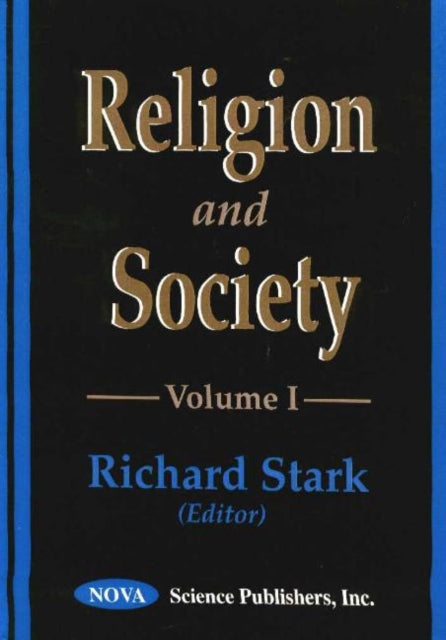 Book cover of: Religion & Society, Volume 1. By: Donald E. Westlake