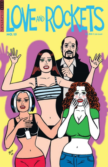 Book cover of: Love and Rockets Vol.15: Hernandez Satyricon. By: Jaime Hernandez