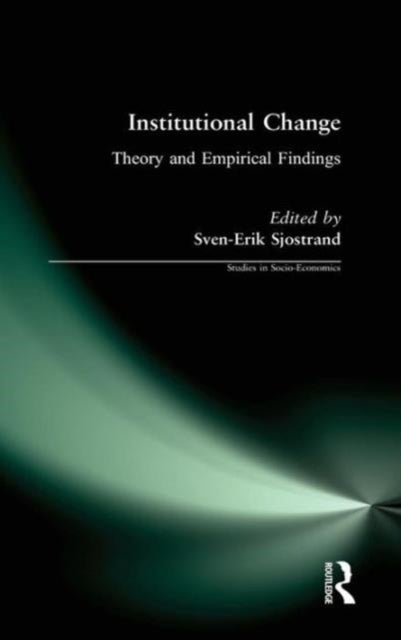 Book cover of: Institutional Change. By: Sven-Erik Sjostrand
