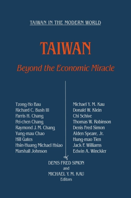 Book cover of: Taiwan: Beyond the Economic Miracle