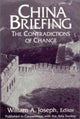 Book cover of: China Briefing. By: William A. Joseph