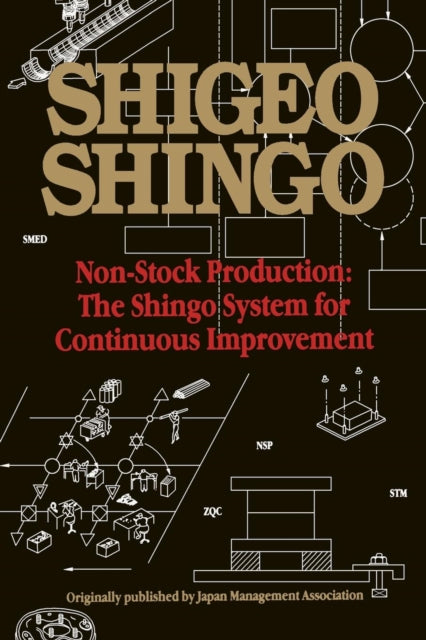 Book cover of: Non-Stock Production. By: Shigeo Shingo