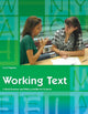 Book cover of: Working Text - X-word Grammar and Writing Activities for Students