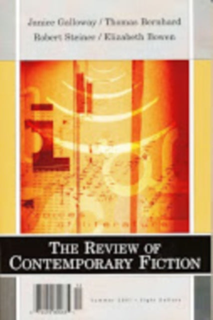 Book cover of: Janice Galloway/Robert Steiner/Thomas Bernhard/Elizabeth Bowen, Vol. 21, No. 2. By: John O'Brien
