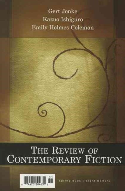 Book cover of: Review of Contemporary Fiction: Gert Jonke Kazuo Ishiguro, Emily Holmes Coleman Volume 25-1. By: Gert Jonke