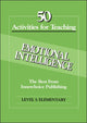 Book cover of: 50 Activities Emotional Intelligence L1. By: Dianne Schilling