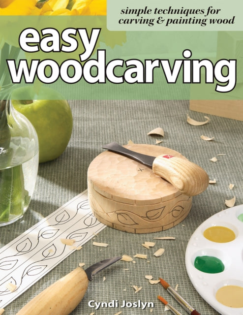 Book cover of: Easy Woodcarving. By: Cyndi Joslyn